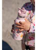 Filibabba Edelstahl-Trinkflasche "Ocean Blossom" in Rosa - 350 ml