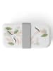 Monbento Lunchbox "Leaves" in Weiß/ Grün - 1 l