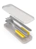 Monbento 6tlg. Lunch-Set "The Journey" in Silber/ Gelb