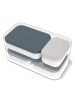 Monbento 12-delige lunchset blauw/lichtroze