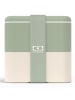 Monbento Lunchbox in Grün/ Creme - 1,7 l
