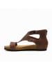 Comfortfusse Leder-Sandalen "Vera" in Braun