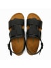 Comfortfusse Leren sandalen "Likya" zwart