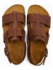 Comfortfusse  Leren sandalen "Likya" bruin