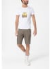 Timezone Jeansshorts in Taupe