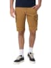 Timezone Jeansshorts in Hellbraun