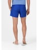 Timezone Badeshorts in Blau/ Weiß