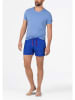 Timezone Badeshorts in Blau/ Weiß
