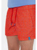 Timezone Zwemshort rood/lichtblauw