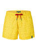 Timezone Badeshorts in Gelb/ Orange