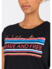 Timezone Shirt in Schwarz