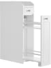 Songmics Badezimmerschrank in Weiß - (B)18 x (H)70 x (T)40 cm