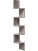 Songmics Bücherregal in Braun - (B)20 x (H)126 x (T)20 cm