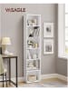 Songmics Bücherregal in Weiß - (B)40 x (H)178,5 x (T)24 cm