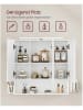 Songmics Badkamerspiegelkast wit - (B)70 x (H)70 x (D)16 cm
