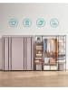 Songmics Kleiderschrank in Lila - (B)150 x (H)175 x (T)45 cm
