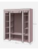 Songmics Kleiderschrank in Lila - (B)150 x (H)175 x (T)45 cm