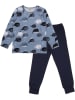 Walkiddy Pyjama in Blau/ Dunkelblau