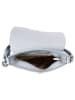 Lucca Baldi Leren schoudertas "Bagni" lichtblauw - (B)25 x (H)17 x (D)7 cm