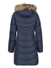 Icepeak Doorgestikte mantel "Paiva" donkerblauw