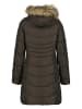 Icepeak Doorgestikte mantel "Paiva" bruin