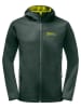 Jack Wolfskin Softshelljacke "Bornberg" in Dunkelgrün