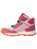 Jack Wolfskin Buty trekkingowe "Cyrox Texapore Mid" w kolorze różowo-pomarańczowym