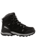 Jack Wolfskin Leren trekkingschoenen "Traul Hiker Texapore Mid" zwart/grijs