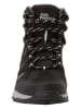 Jack Wolfskin Leren trekkingschoenen "Traul Hiker Texapore Mid" zwart/grijs
