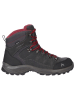McKINLEY Leder-Trekingschuhe "Alpspitz AQX" grijs/rood
