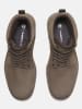 Timberland Skórzane botki "Britton Road Mid Lace Up" w kolorze khaki