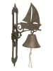 POSIWIO Wandglocke ''Boot'' in Braun - (B)18 x (H)39 x (T)10 cm