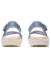 Merrell Leder-Sandalen "Harbor Backstrap" in Hellblau