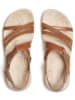 Merrell Skórzane sandały "Harbor Backstrap" w kolorze jasnobrązowym