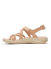 Merrell Skórzane sandały "Harbor Backstrap" w kolorze beżowym