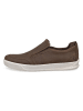 Ecco Leder-Slipper "Byway" in Braun