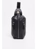Victor & Hugo Paris Leder-Gürteltasche "Alex" in Schwarz - (B)35 x (H)30 x (T)10 cm