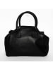 Victor & Hugo Paris Leren handtas "Milena" zwart - (B)38 x (H)20 x (D)12 cm