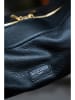 Victor & Hugo Paris Leder-Schultertasche "Bini" in Schwarz - (B)45 x (H)11 x (T)17 cm