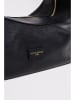 Victor & Hugo Paris Leder-Schultertasche "Bini" in Schwarz - (B)45 x (H)11 x (T)17 cm