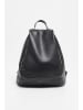 Victor & Hugo Paris Leder-Rucksack "Sadie" in Schwarz - (B)25 x (H)45 x (T)5 cm