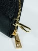 Victor & Hugo Paris Leren portemonnee "Riley" zwart - (B)15 x (H)10 x (D)3 cm