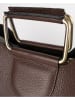 Victor & Hugo Paris Leder-Henkeltasche "Biana" in Braun - (B)29 x (H)25 x (T)13,5 cm