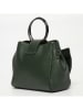 Victor & Hugo Paris Leren handtas "Alix" donkergroen - (B)25 x (H)20 x (D)10 cm