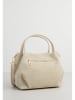 Victor & Hugo Paris Leder-Henkeltasche "Elsa" in Creme - (B)24 x (H)18 x (T)13 cm