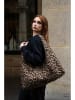 Victor & Hugo Paris Leder-Schultertasche "Abba" in Hellbraun - (B)55 x (H)55 x (T)1 cm