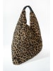 Victor & Hugo Paris Leder-Schultertasche "Abba" in Hellbraun - (B)55 x (H)55 x (T)1 cm