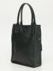 Victor & Hugo Paris Leder-Shopper "Noa" in Schwarz - (B)34 x (H)38 x (T)11 cm