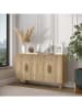 HanahHome Konsole "Roger" in Hellbraun - (B)120 x (H)73,6 x (T)29,6 cm