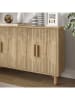 HanahHome Konsole "Roger" in Hellbraun - (B)120 x (H)73,6 x (T)29,6 cm